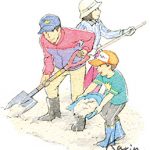 家族　イラスト